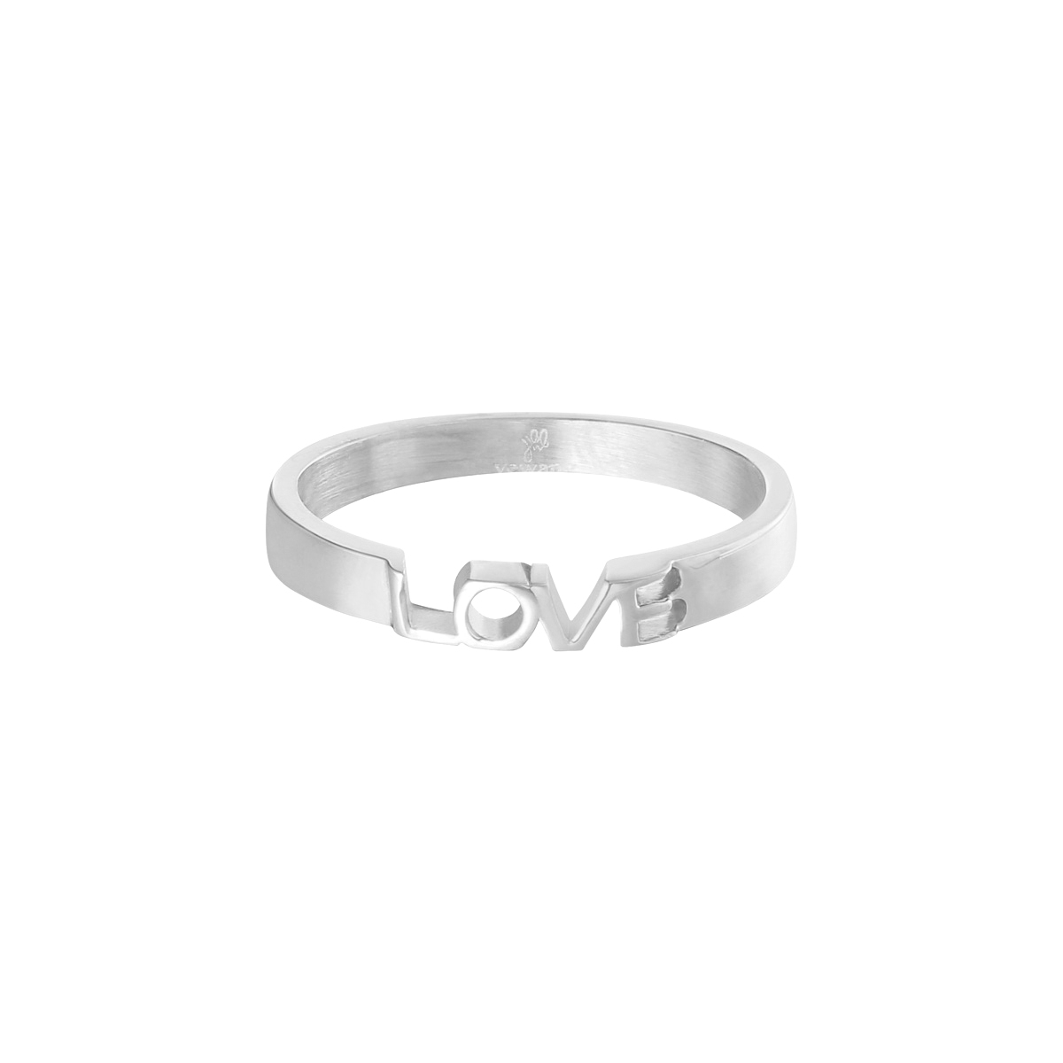 Silver / 16 / Ring Love 