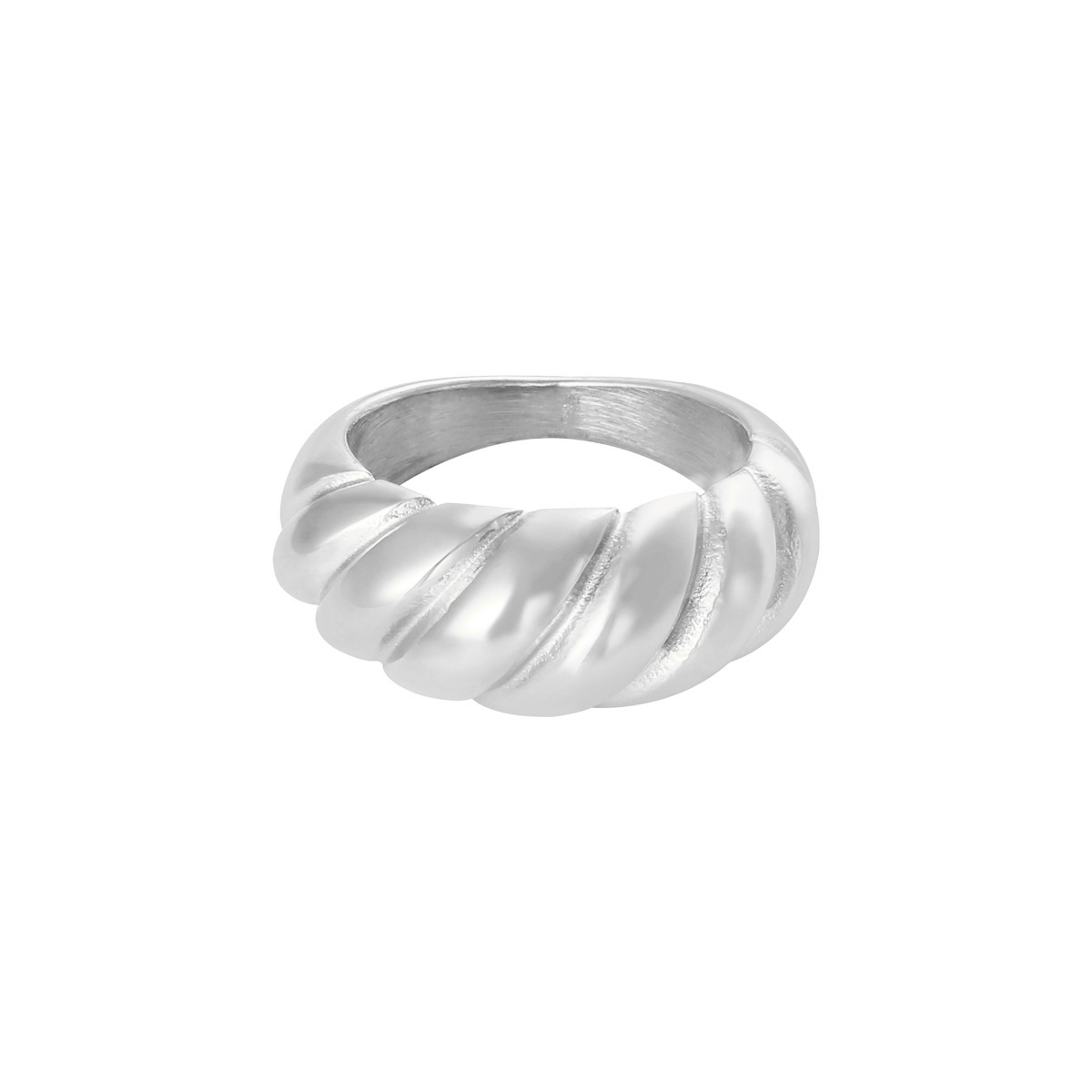 Silver / 16 / Ring Small Baguette 