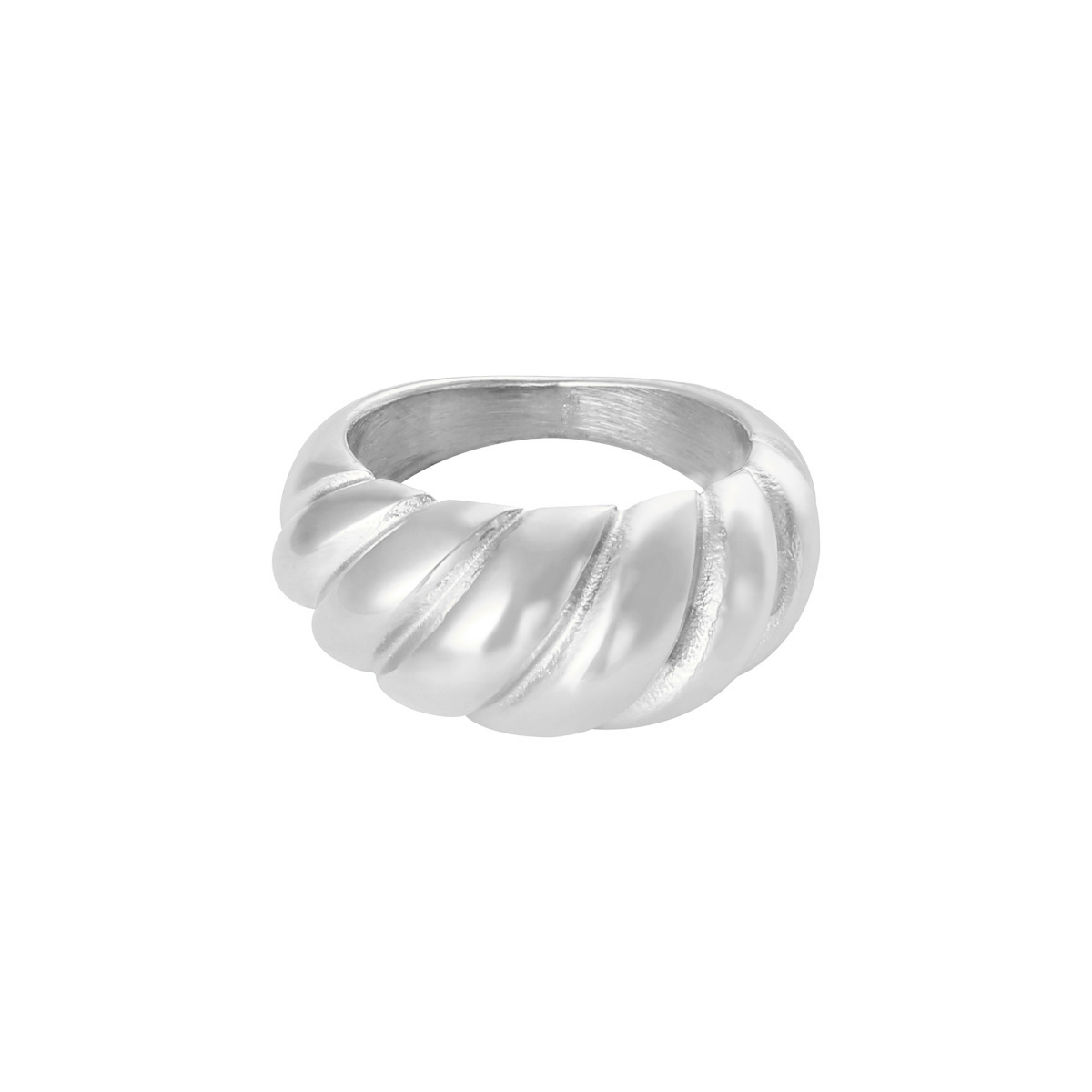 Silver / 16 / Ring Large Baguette 