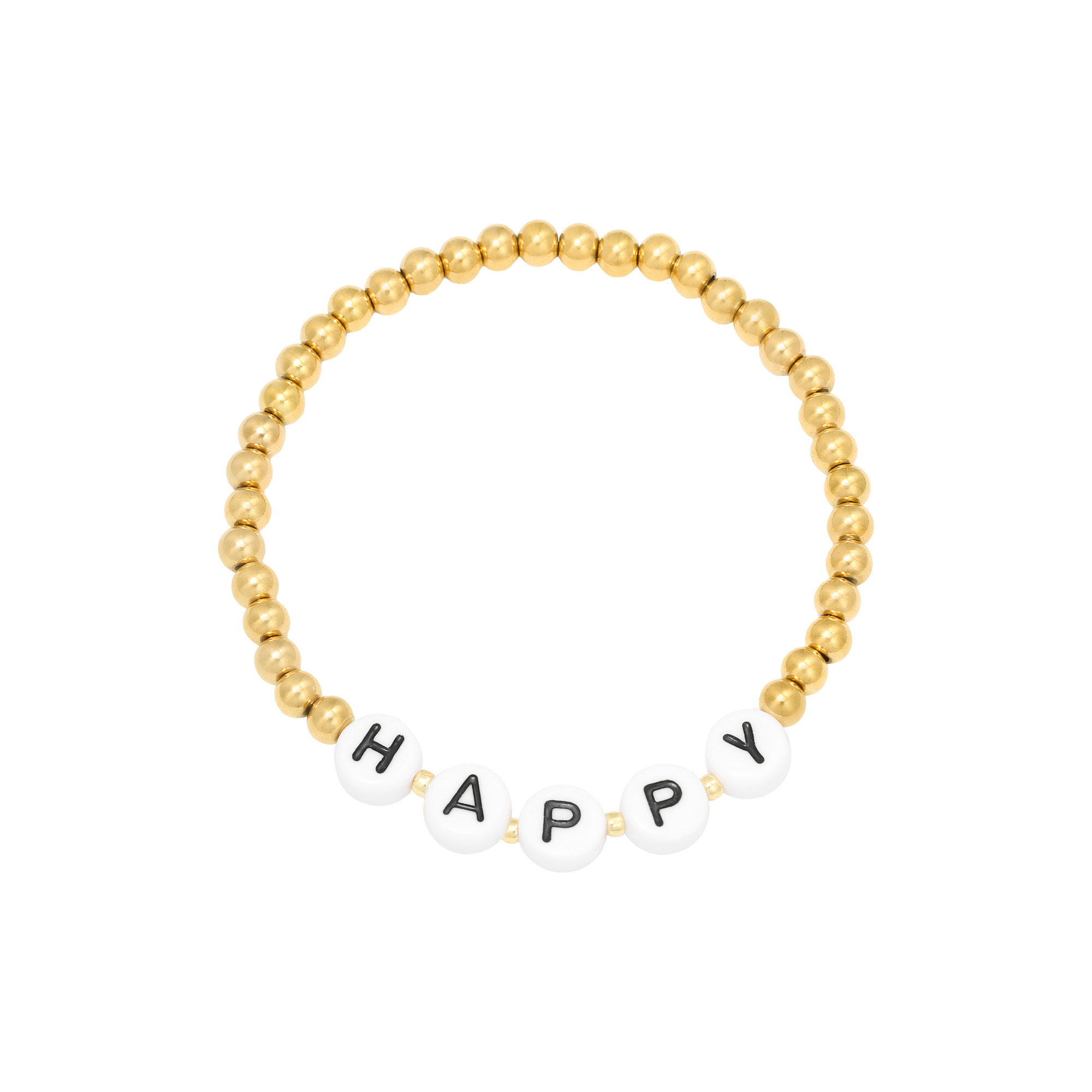 Bracelet Beaded Happy h5 