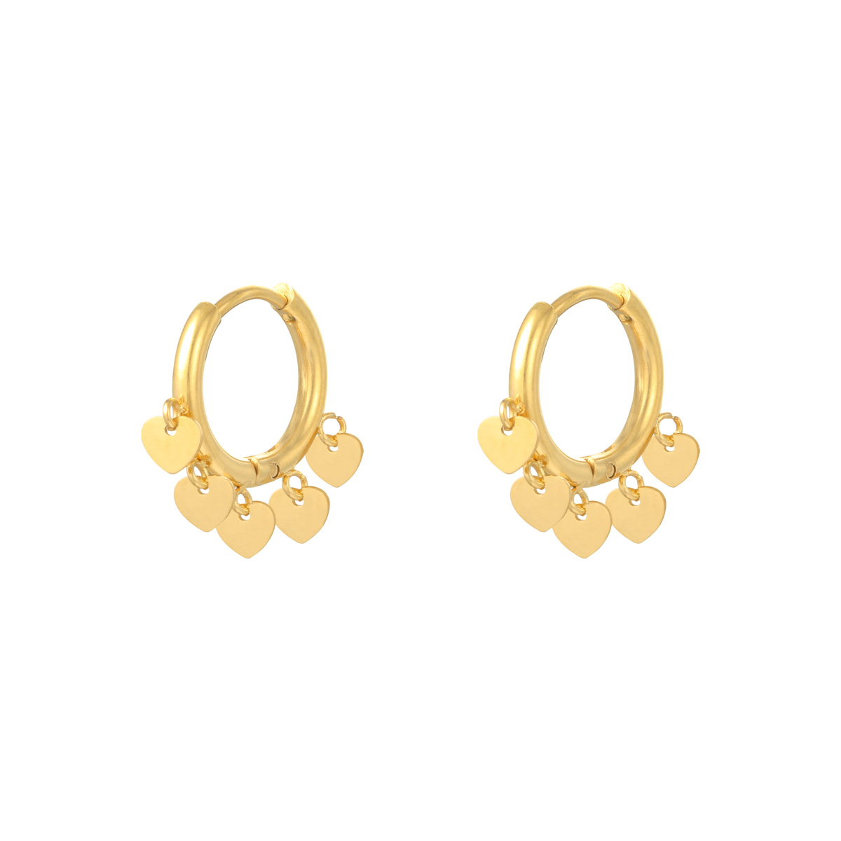 Earrings Floating Hearts h5 