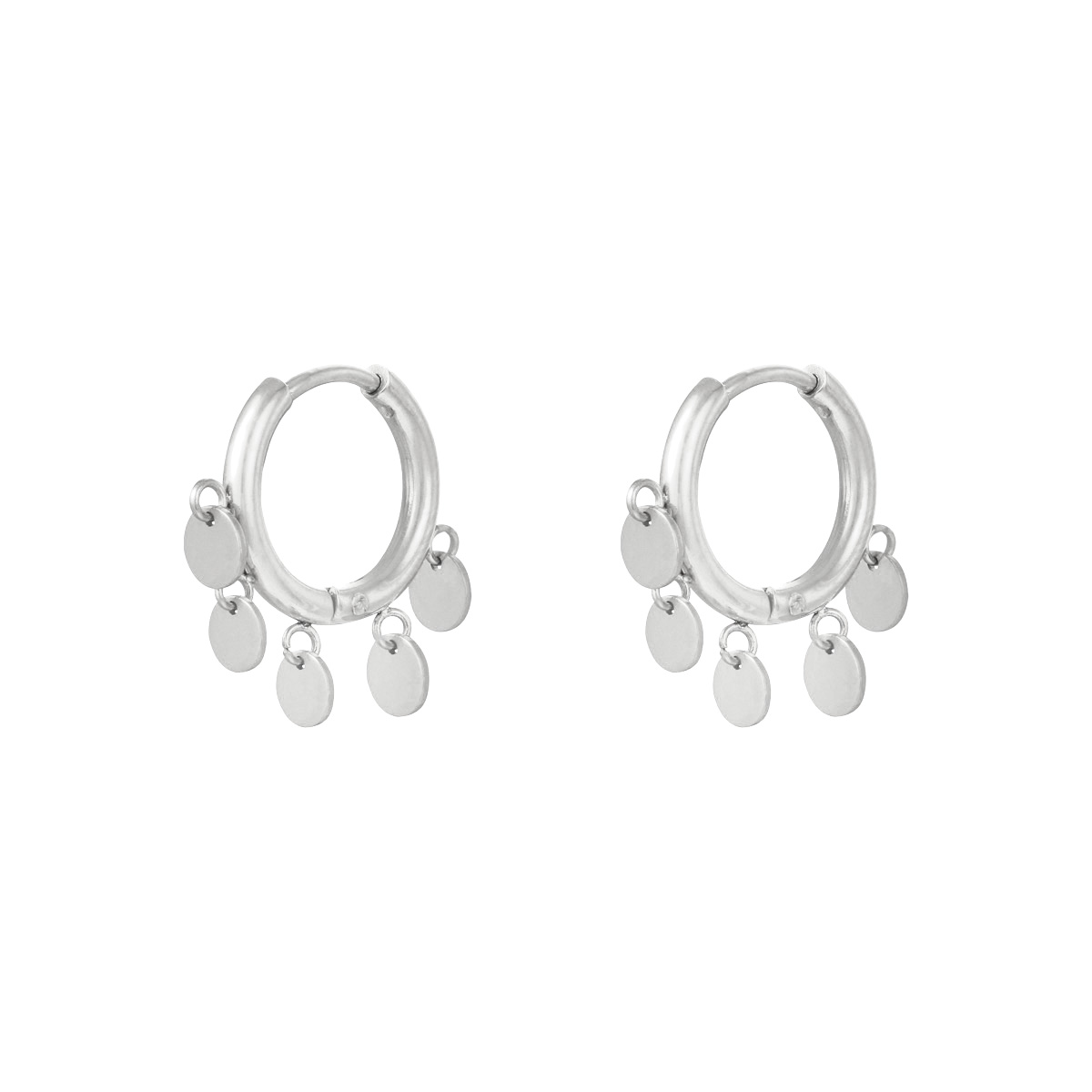 Earrings Floating Circles h5 