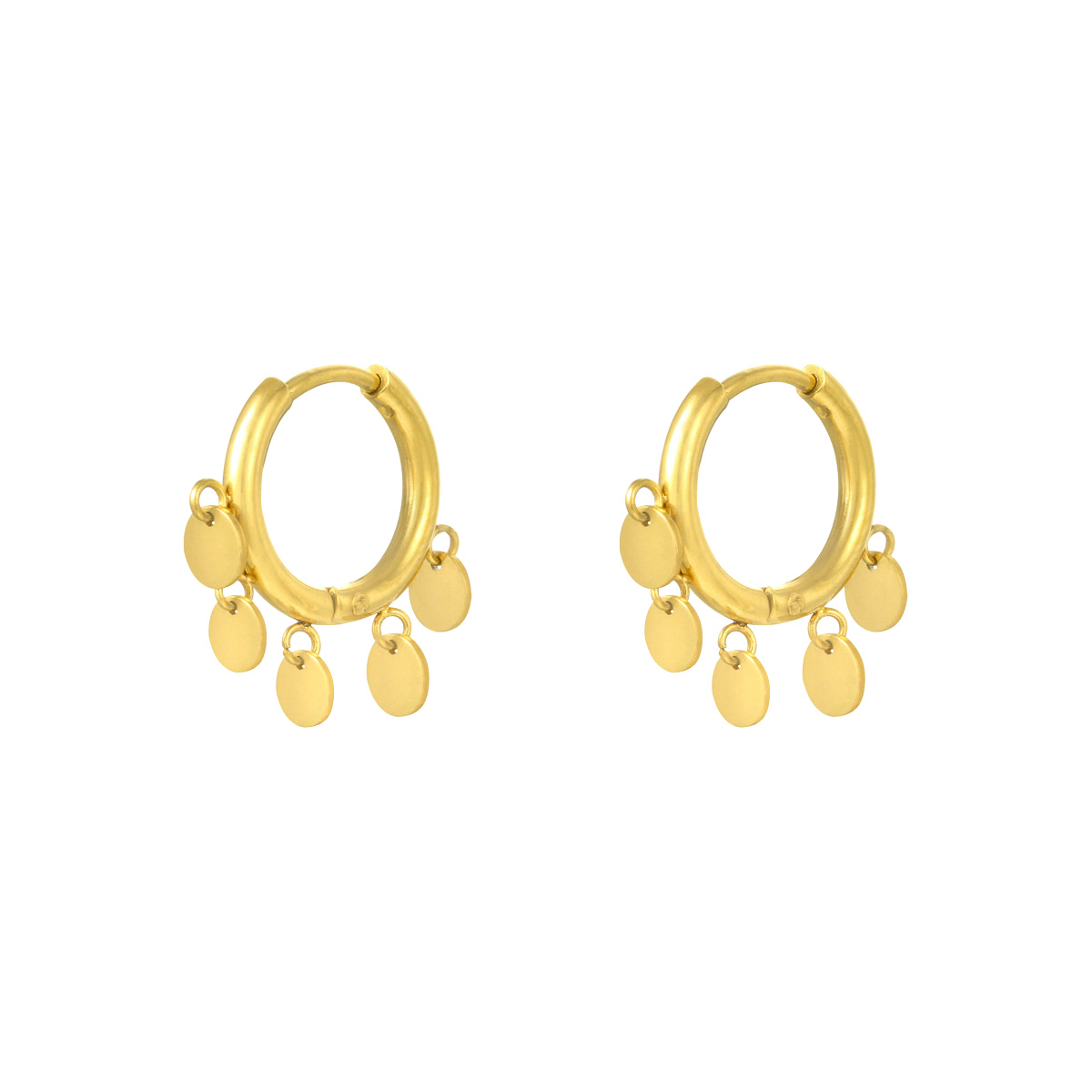 Earrings Floating Circles h5 