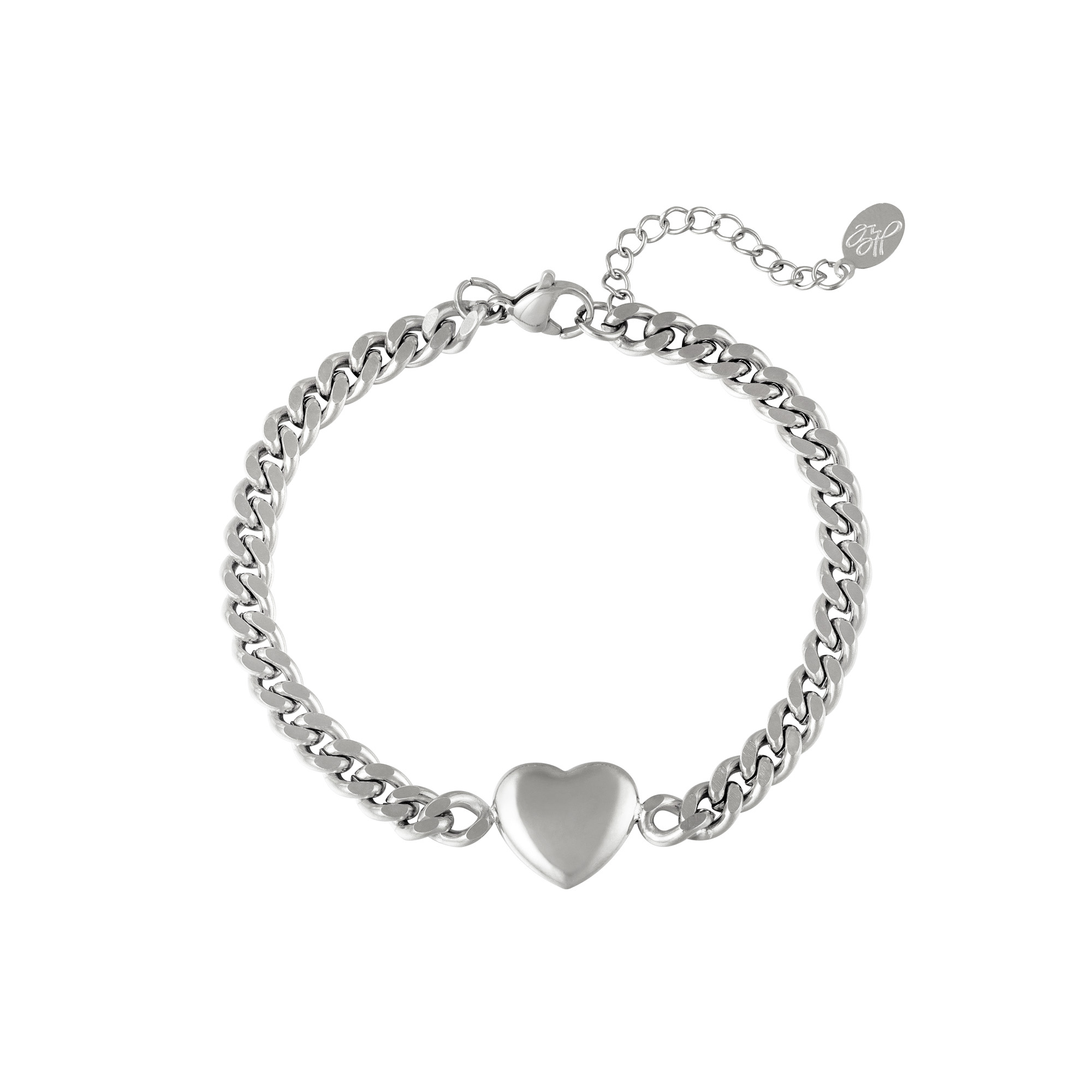 Bracelet Chained Heart h5 